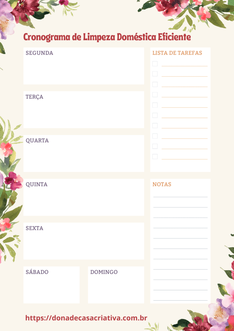 O Guia Definitivo Para Um Cronograma De Limpeza Dom Stica Eficiente