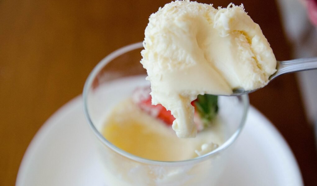 gelatina cremosa de leite ninho