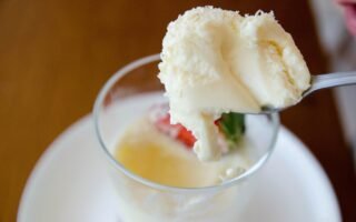gelatina cremosa de leite ninho