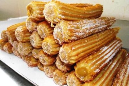 Receita de churros caseiro