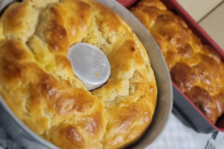 Pão caseiro no liquidificador sem sovar