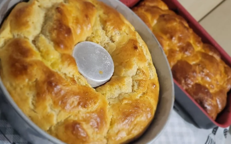 Pão caseiro no liquidificador sem sovar
