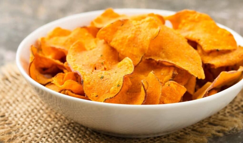 Chips de cenoura na Air Fryer CHIPS DE CENOURA NA AIR FRYER
