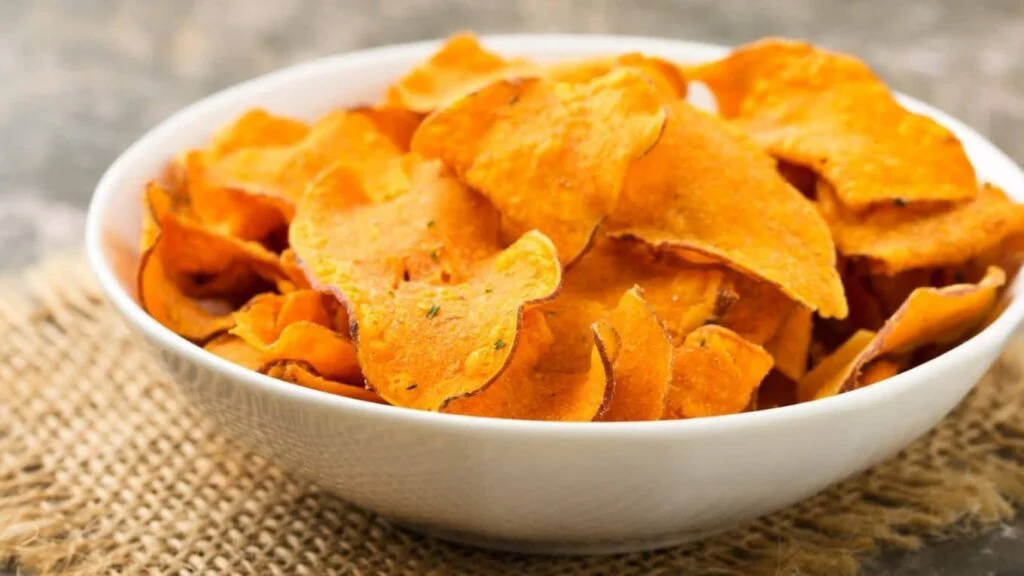 CHIPS DE CENOURA NA AIR FRYER