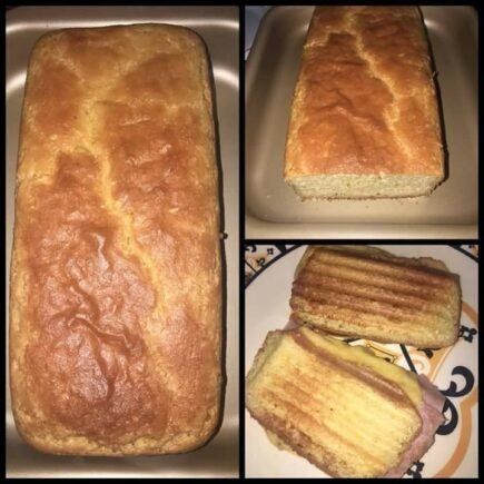 Pão de aveia pão low carb