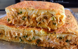 Torta de frango low carb