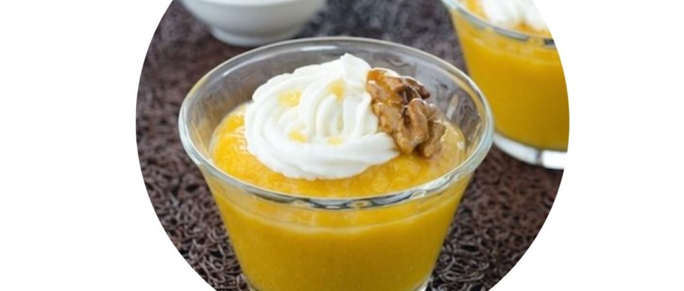 MOUSSE DE MANGA SAUDÁVEL
