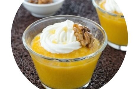 MOUSSE DE MANGA SAUDÁVEL