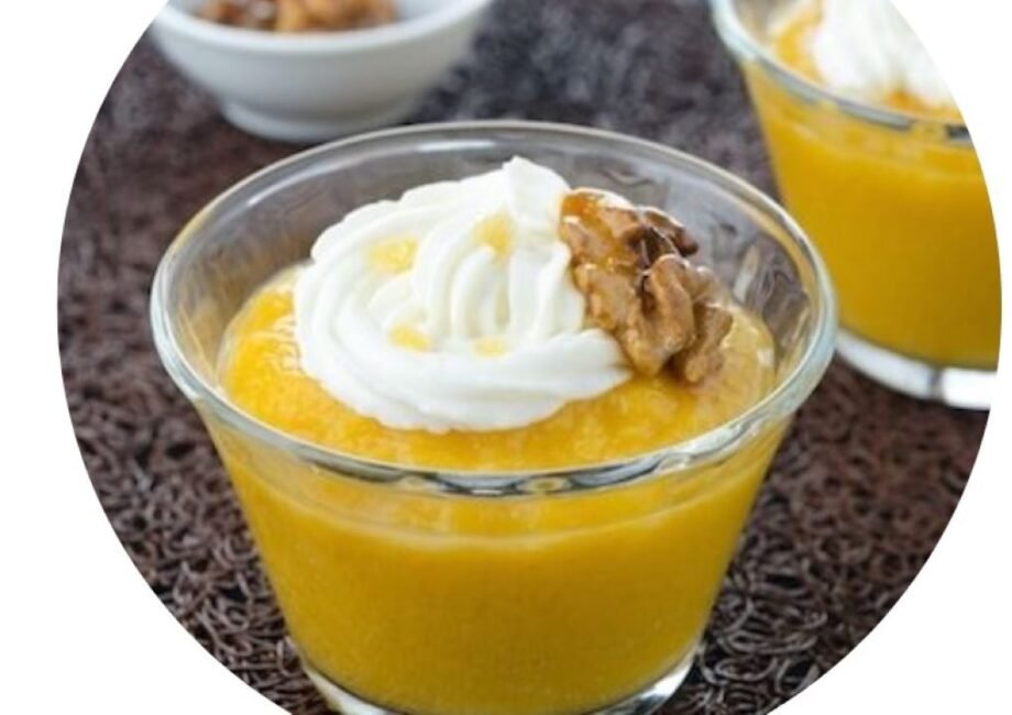 MOUSSE DE MANGA SAUDÁVEL