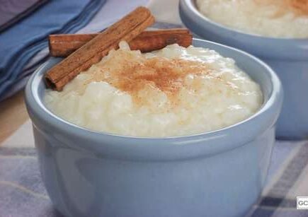 Arroz doce no microondas