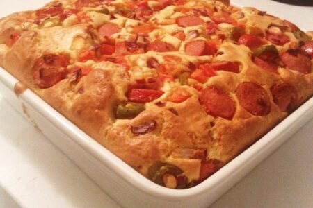 Bolo Salgado de Salsicha