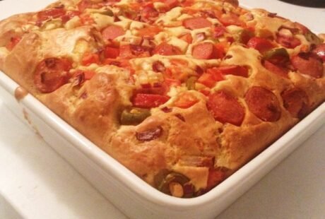 Bolo Salgado de Salsicha