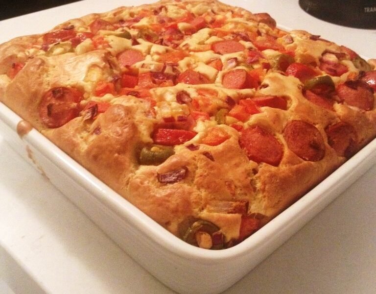 Bolo Salgado de Salsicha