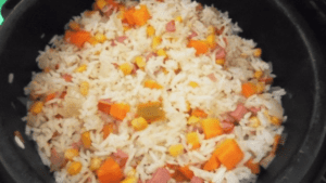 Arroz temperado