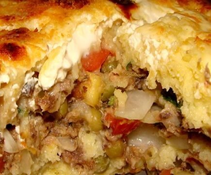 TORTA FÁCIL DE ATUM FEITA NO LIQUIDIFICADOR