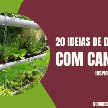 20 ideias de decoração com cano pvc 20 IDEIAS DE DECORAÇÃO COM CANO PVC