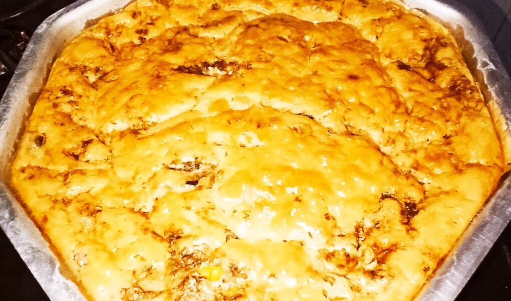 torta de sardinha simples e fofinha