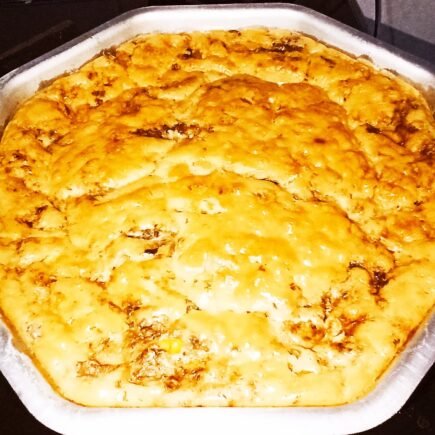 Torta de sardinha simples e fofinha torta de sardinha simples e fofinha
