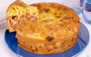 Torta de pão de queijo