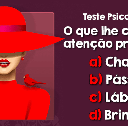 Teste psicológico: o que é mais importante para você? TESTE PSICOLÓGICO: O QUE É MAIS IMPORTANTE PARA VOCÊ?