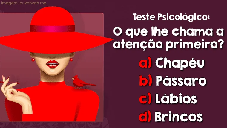 TESTE PSICOLÓGICO: O QUE É MAIS IMPORTANTE PARA VOCÊ?