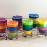Faça velas coloridas em casa Velas Coloridas 150x150