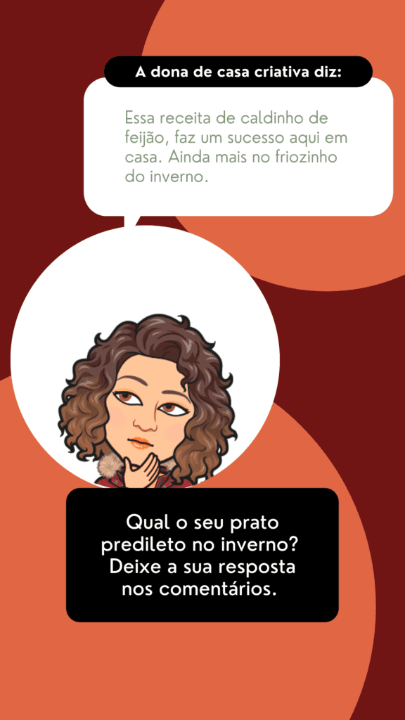 CALDINHO DE FEIJÃO CALDINHO DE FEIJÃO