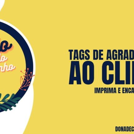TAGS DE AGRADECIMENTO AO CLIENTE
