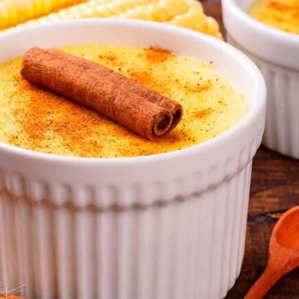 Curau de milho cremoso Cural de milho