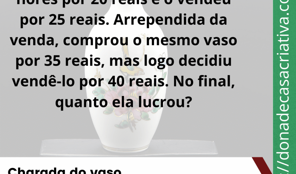 charada do vaso
