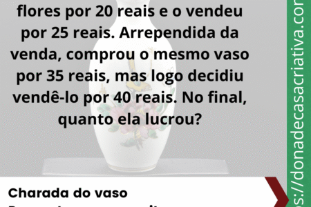 charada do vaso