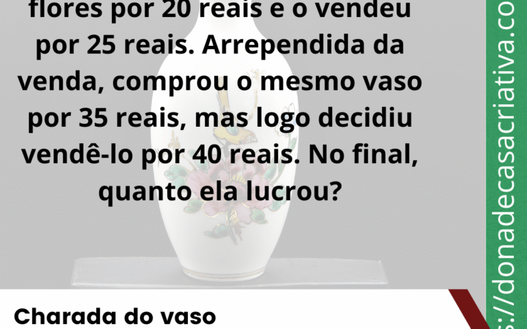charada do vaso