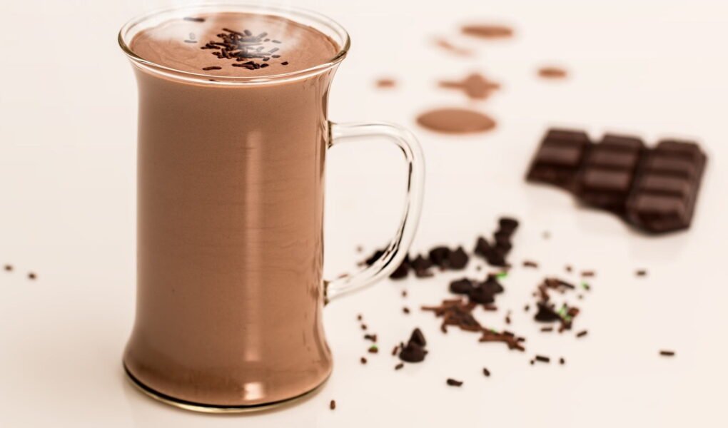 como fazer chocolate quente