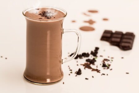 como fazer chocolate quente