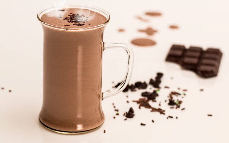como fazer chocolate quente