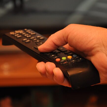 Teste o controle remoto