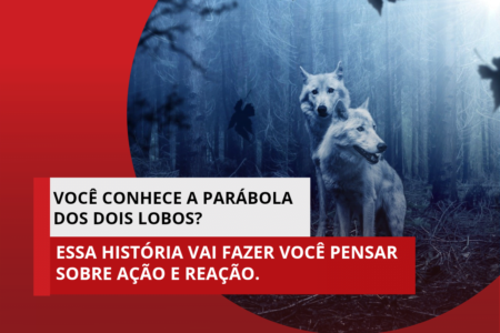 parábola dos dois lobos