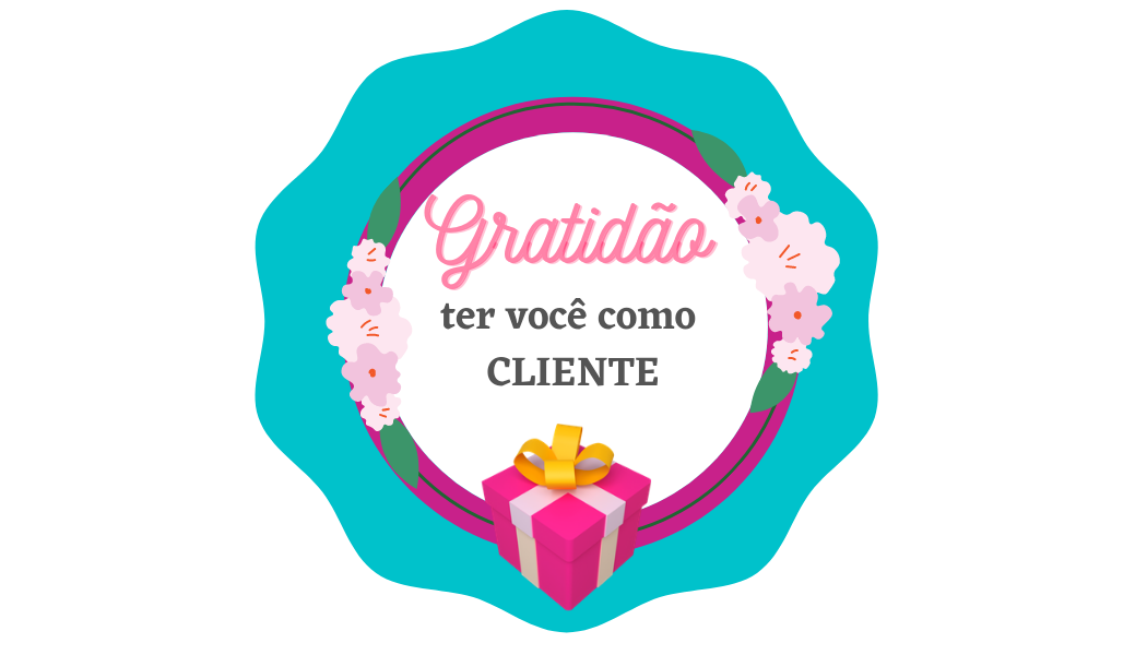 Tags de agradecimento ao cliente