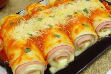 Como fazer canelone com massa de pastel