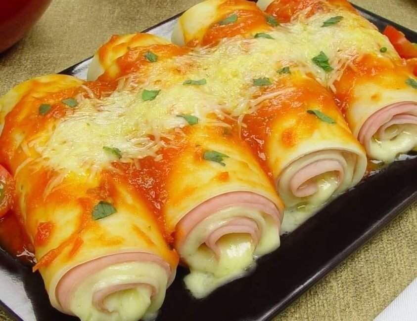 Como fazer canelone com massa de pastel