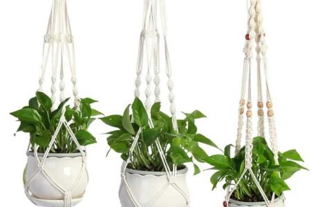 Como fazer macramê para pendurar plantas