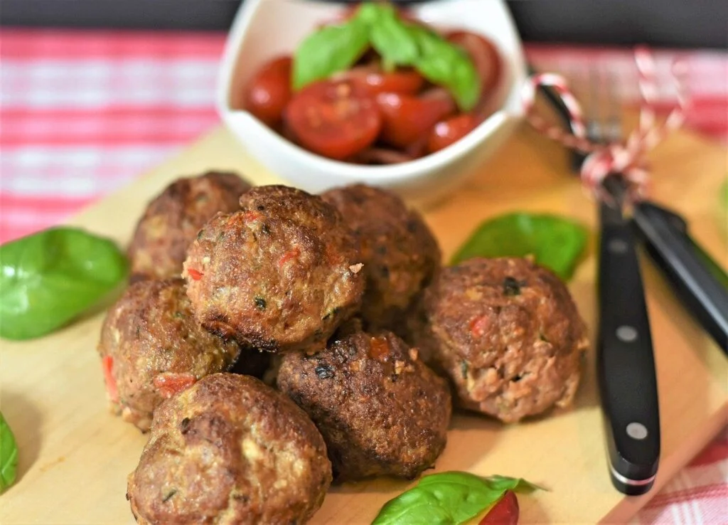 Receita vegana de Almôndegas com queijo