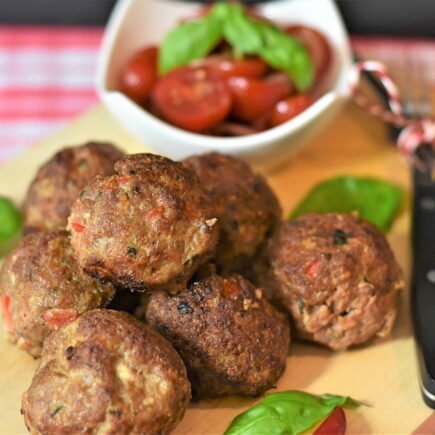 Receita vegana de Almôndegas com queijo