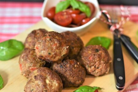 Receita vegana de Almôndegas com queijo