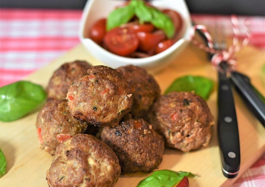 Receita vegana de Almôndegas com queijo