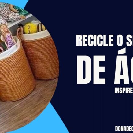 Recicle o seu galão de água galão de água