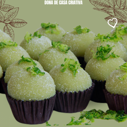 Brigadeiro de limão