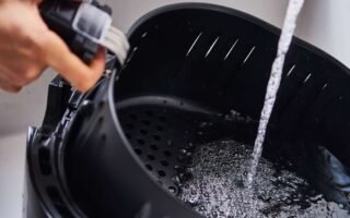 como limpar air fryer mondial por dentro