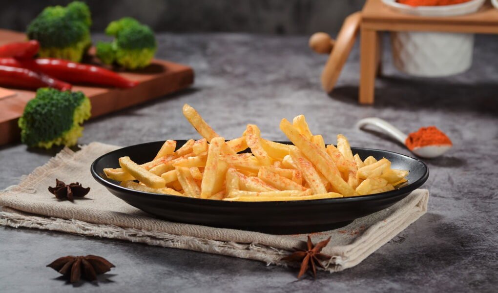 batata frita sequinha com o truque do vinagre