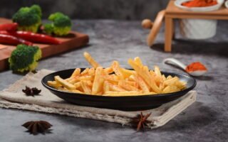batata frita sequinha com o truque do vinagre